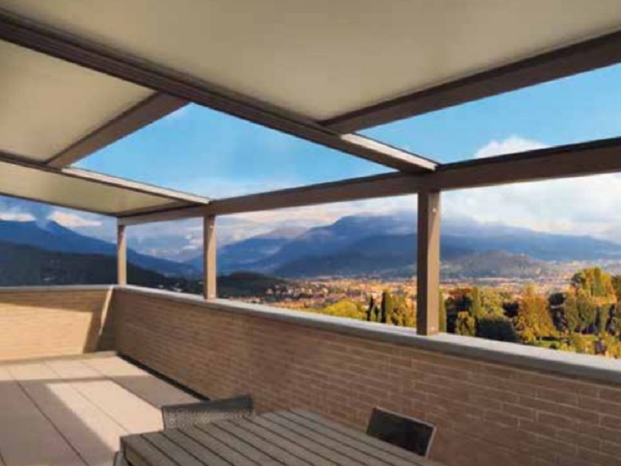 COPERTURE PER BALCONI IN PVC